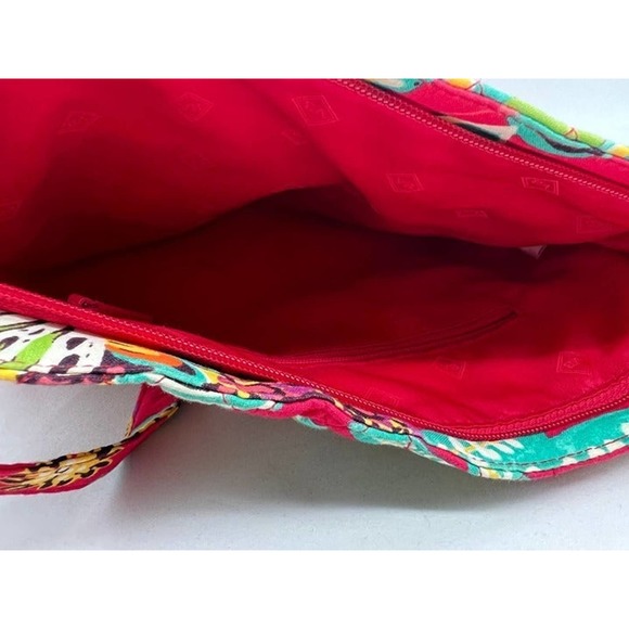 Vera Bradley Hipster Crossbody Purse Rumba Triple Zip and matching Zip Id Wallet - Picture 3 of 8